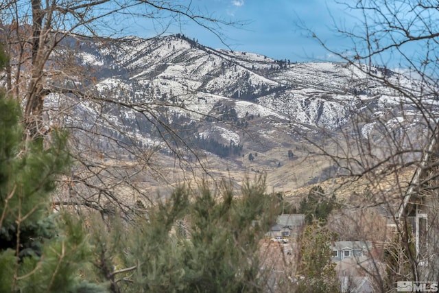 view of mountain feature