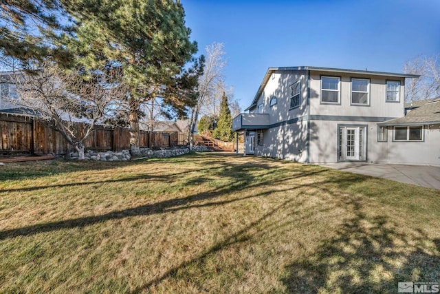 exterior space featuring a patio area and fence