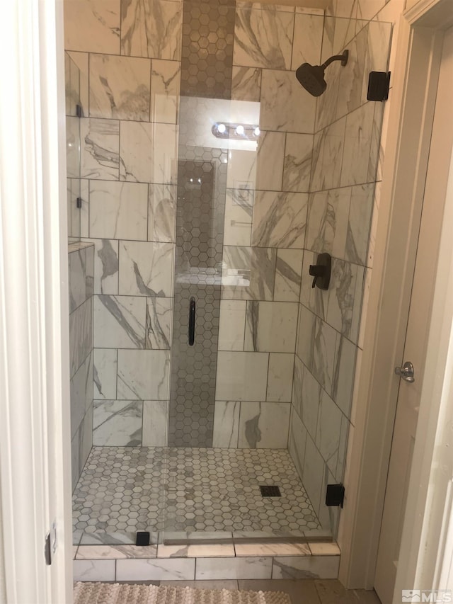 full bath featuring a stall shower