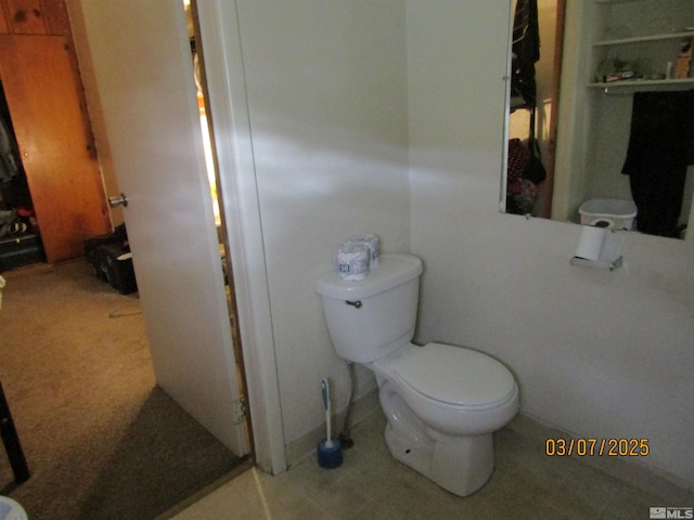 bathroom with toilet