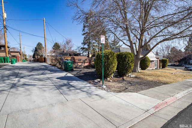 view of street