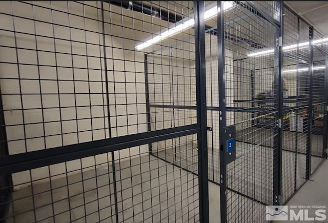 view of storage room
