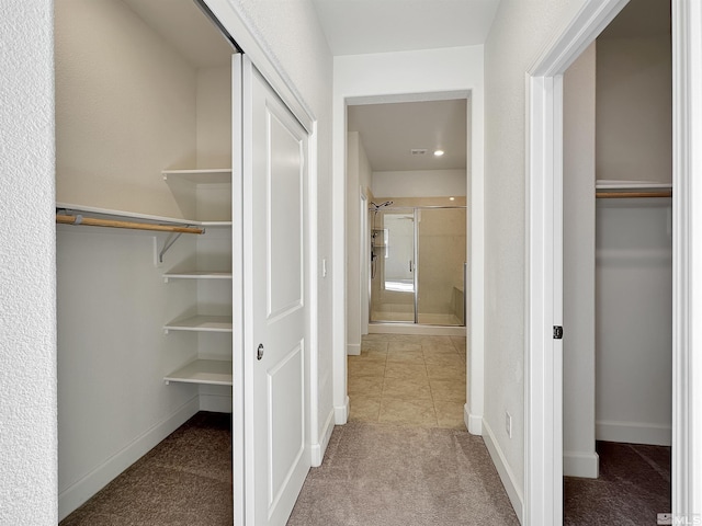 view of closet