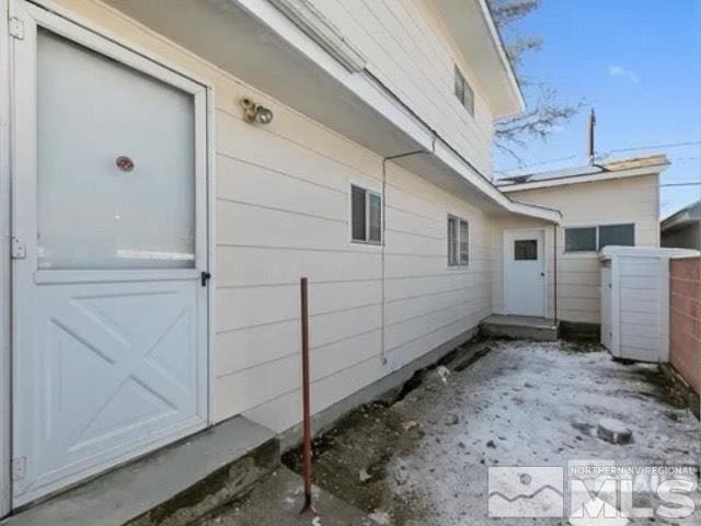 view of property exterior