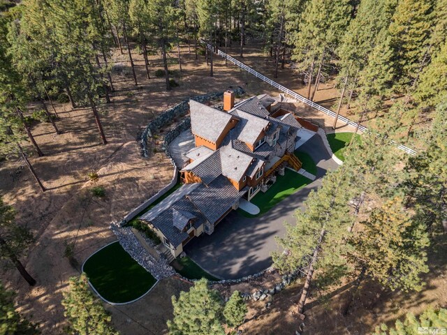 aerial view
