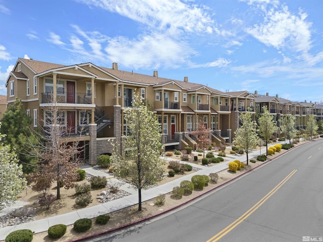 view of property featuring a residential view