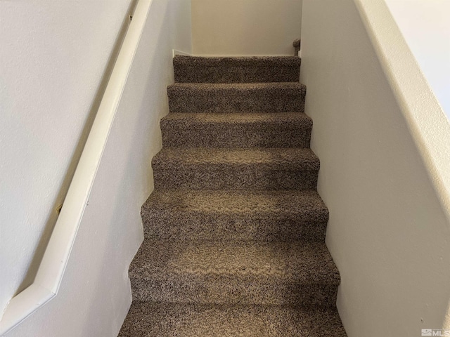 view of staircase