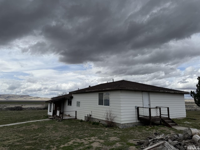 view of side of property