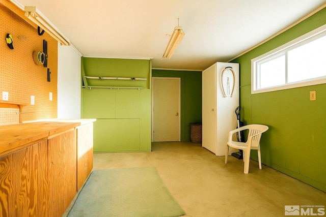view of laundry room