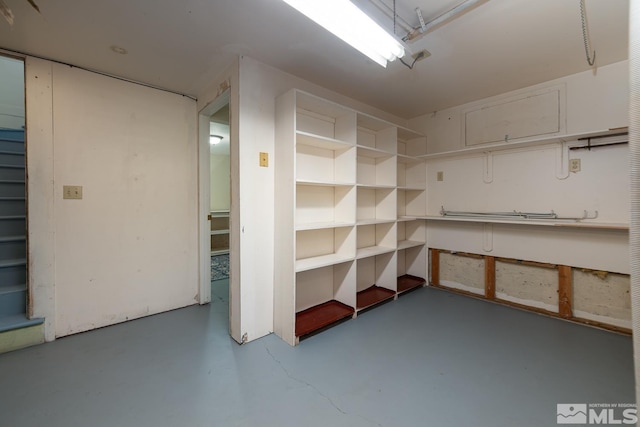view of storage
