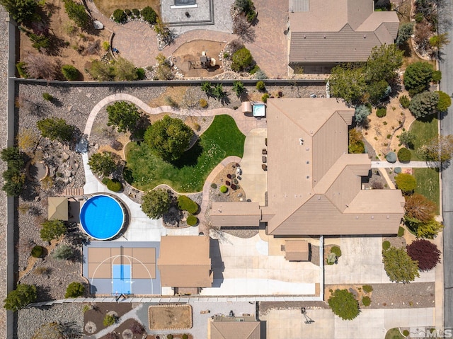 aerial view