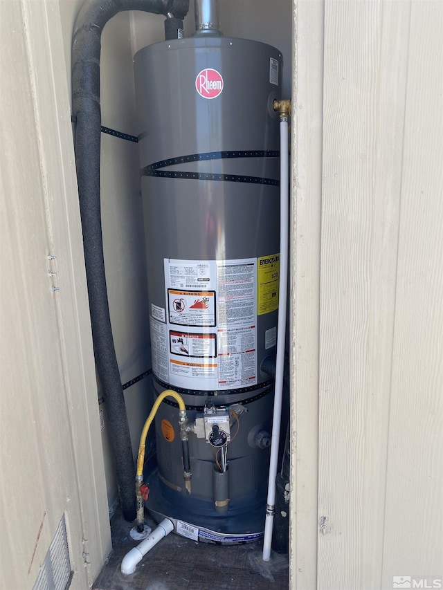 utilities featuring water heater