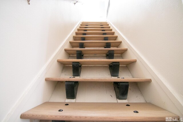 view of stairs