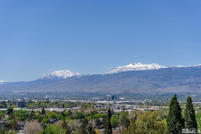 view of mountain backdrop