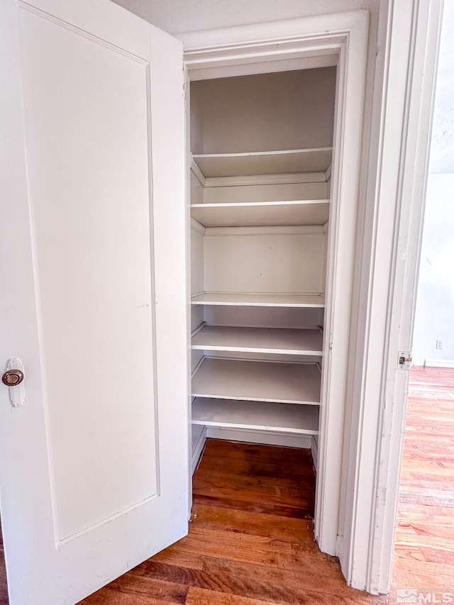 view of closet