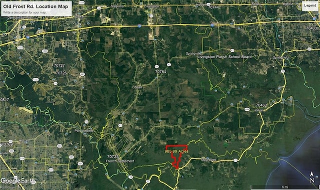 Listing photo 2 for Old Frost Rd, Livingston LA 70754