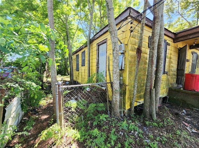 view of shed / structure