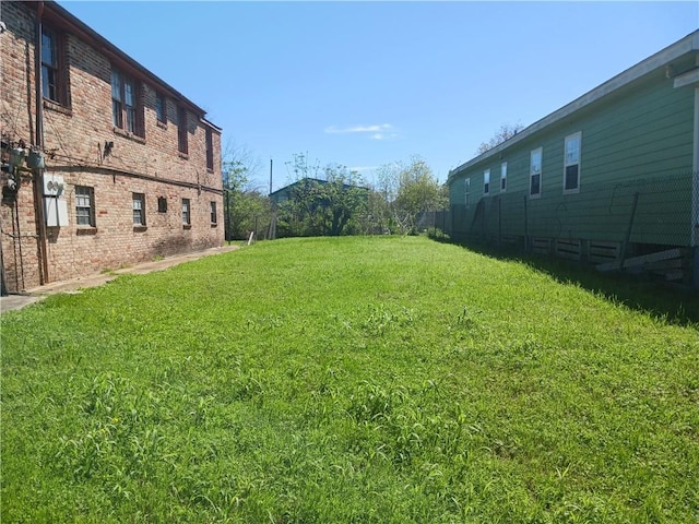 view of yard