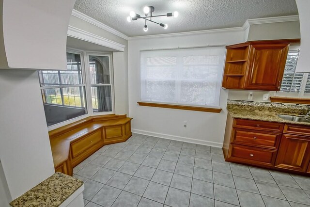 bathroom featuring tile flooring and vanity with extensive cabinet space