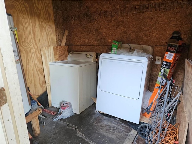 laundry area with washer and clothes dryer