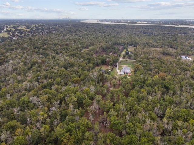 view of aerial view