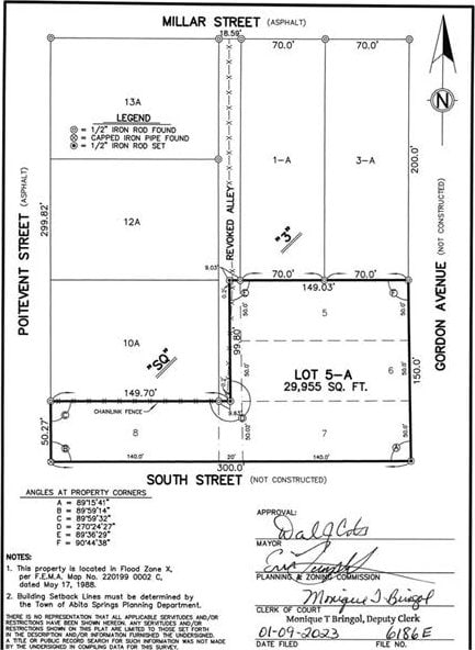 LOT5A Poitevent St, Abita Springs LA, 70420 land for sale