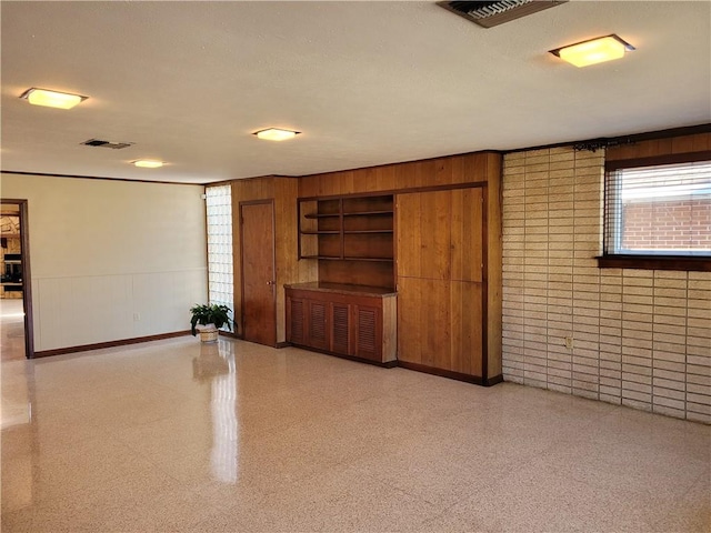 view of spare room