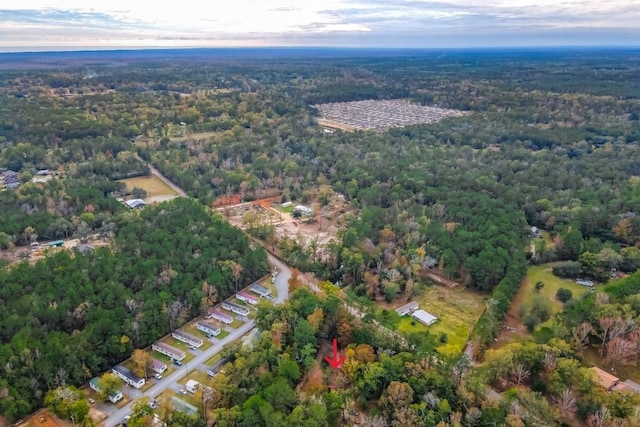 view of aerial view