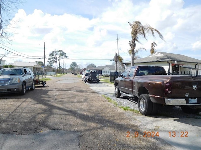 view of road