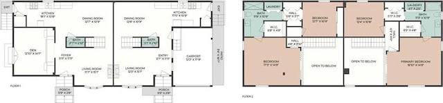 300-02 33rd St, New Orleans, LA 70124 - view of room layout