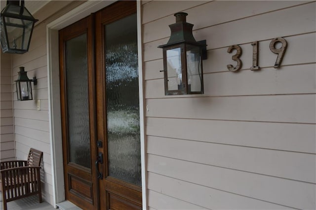 view of property entrance