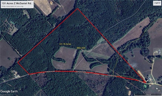 Z1-4 Z Mcdaniel Rd, Kentwood LA, 70444 land for sale