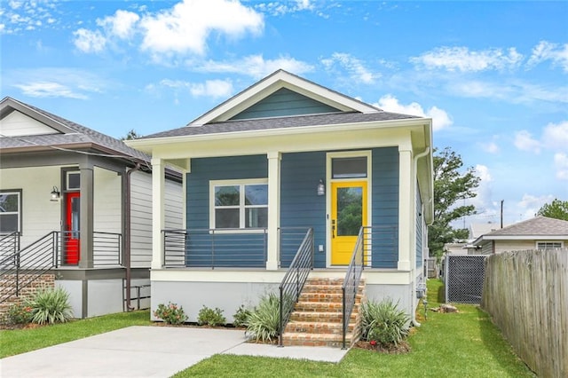 view of bungalow