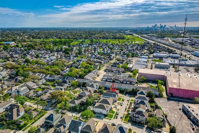 view of drone / aerial view