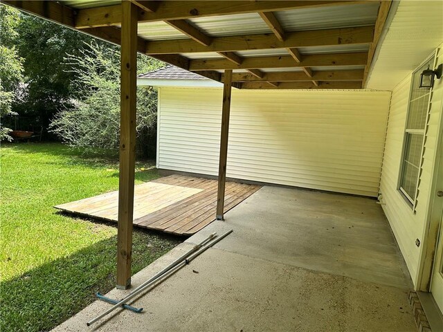 2415 Biron St, Mandeville, LA 70448 - view of patio / terrace featuring a deck