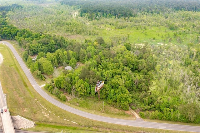 view of aerial view