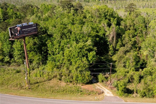 view of aerial view