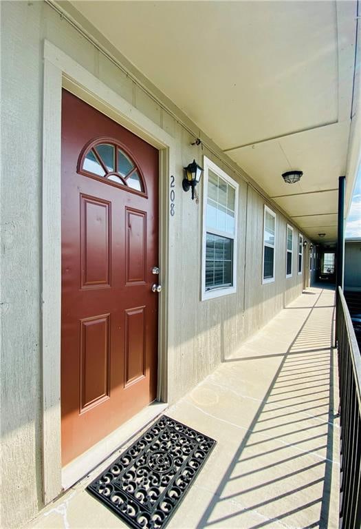 view of property entrance