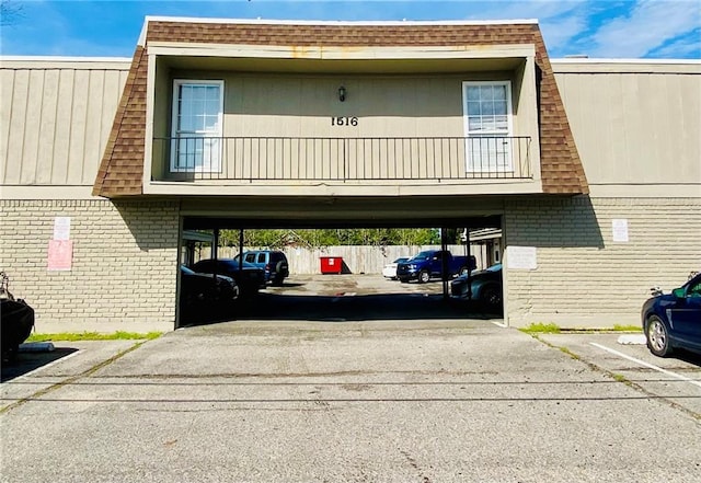 view of rear view of house