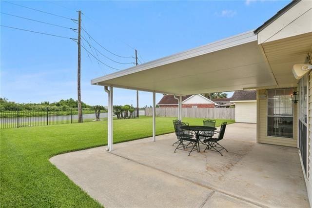 view of patio