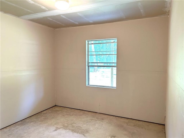 view of empty room