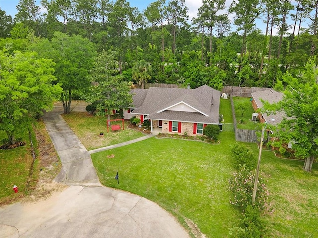 view of birds eye view of property