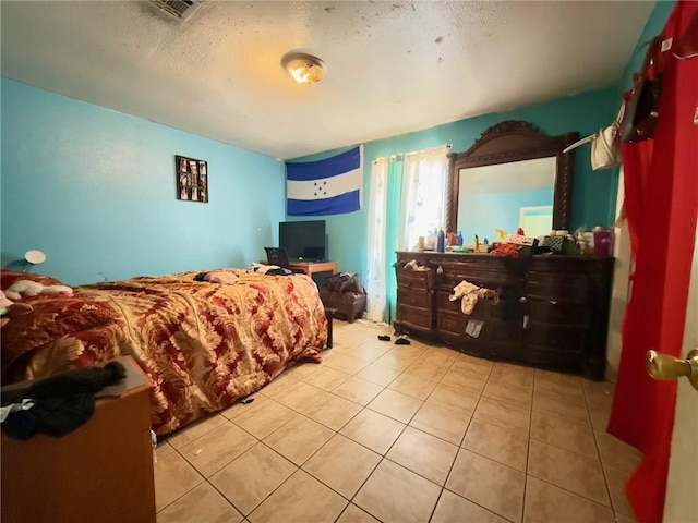 view of tiled bedroom