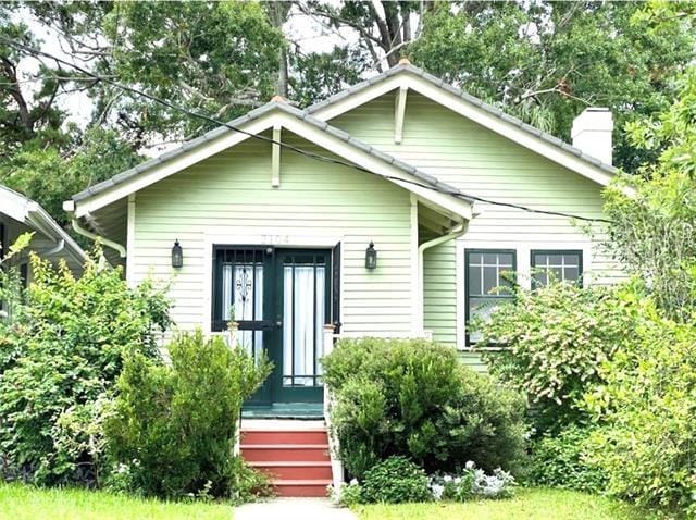 view of bungalow-style house