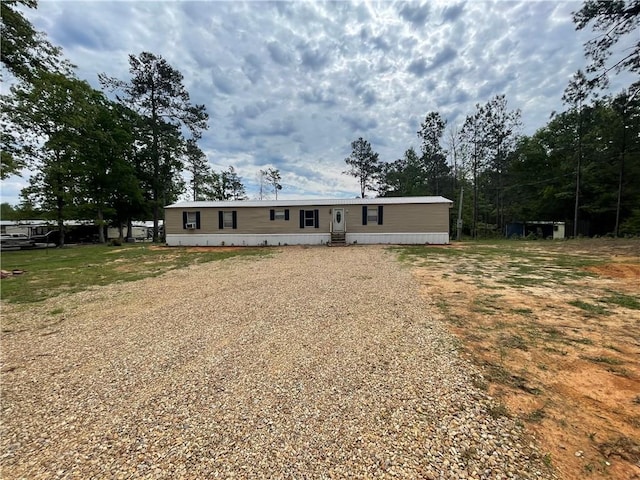 view of manufactured / mobile home