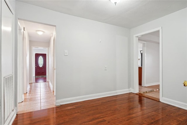 view of tiled spare room