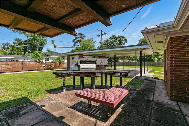 view of patio