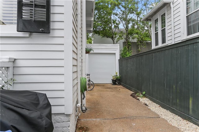 view of patio featuring area for grilling