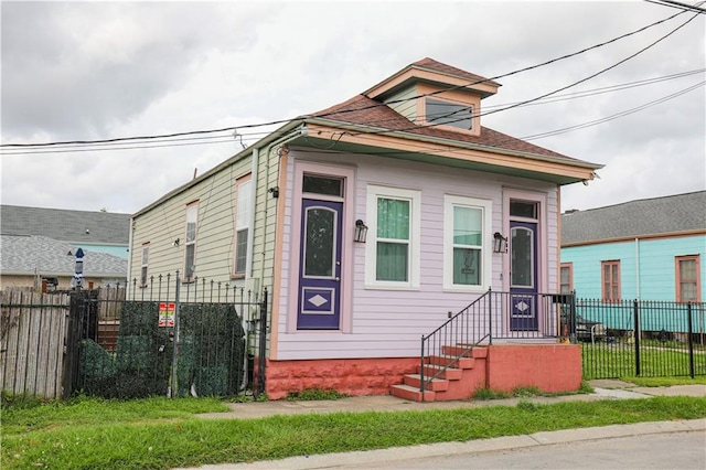 view of bungalow-style house