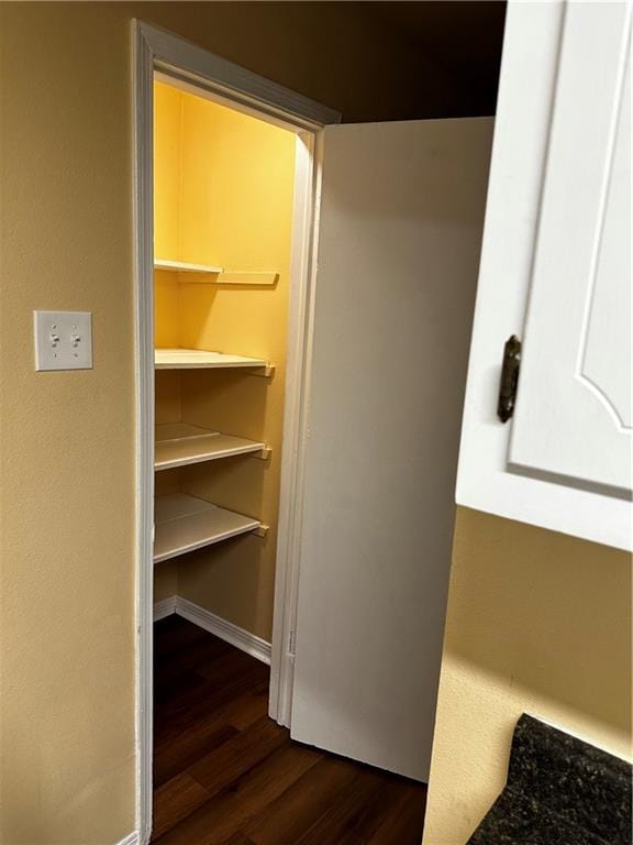 view of pantry